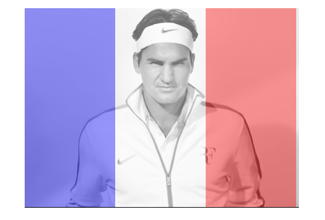 Roger Federer and France