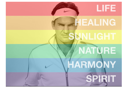 Pride effect and Roger Federer